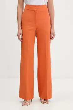 HUGO pantaloni straight pentru femei Himia-1 imagine