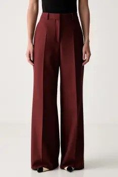 HUGO pantaloni wide leg pentru femei Hasmina imagine