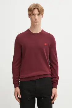 HUGO pulover de bumbac San Cassius-C1 imagine