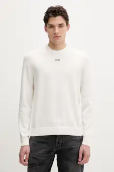 HUGO pulover de bumbac San Cassius-C2 imagine