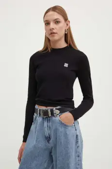 HUGO pulover de bumbac Scallia imagine