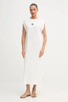 HUGO rochie cu bumbac ZEB_dress imagine