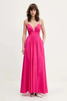 HUGO rochie din bumbac imagine