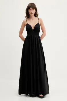 HUGO rochie din bumbac imagine