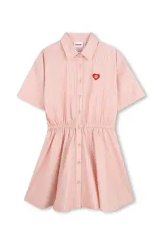 HUGO rochie tip camasa din bumbac imagine