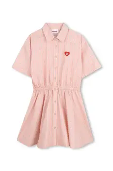 HUGO rochie tip camasa din bumbac imagine