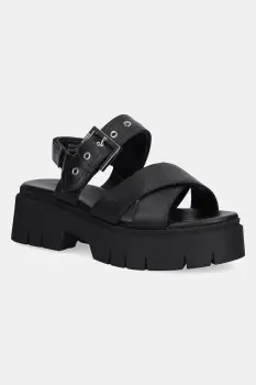 HUGO sandale de piele Kris imagine