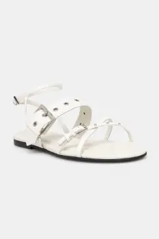 HUGO sandale de piele Tayna imagine