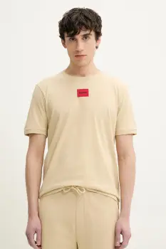 HUGO tricou basic barbatesc din bumbac Diragolino212 imagine