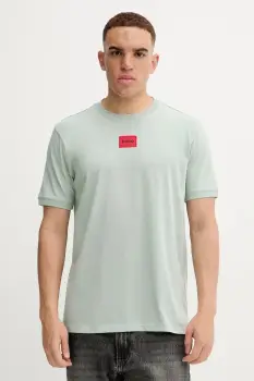 HUGO tricou basic barbati din bumbac Diragolino212 imagine