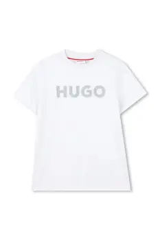 HUGO tricou de bumbac pentru copii imagine