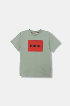 HUGO tricou de bumbac pentru copii imagine