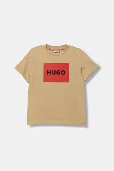 HUGO tricou de bumbac pentru copii imagine