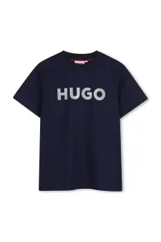 HUGO tricou de bumbac pentru copii imagine