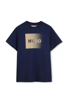 HUGO tricou de bumbac pentru copii imagine