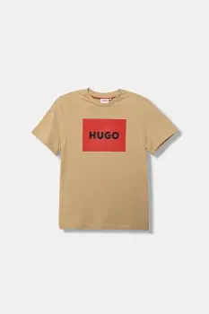 HUGO tricou de bumbac pentru copii imagine