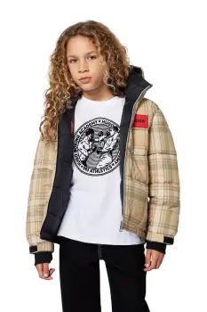 HUGO tricou de bumbac pentru copii imagine