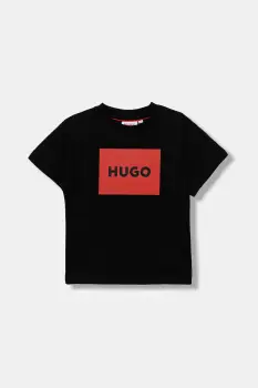 HUGO tricou de bumbac pentru copii imagine