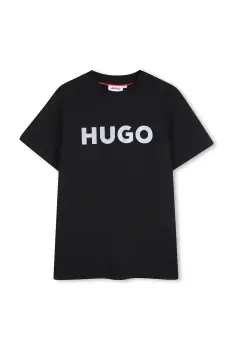 HUGO tricou de bumbac pentru copii imagine