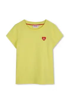 HUGO tricou de bumbac pentru copii imagine