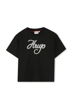 HUGO tricou de bumbac pentru copii imagine