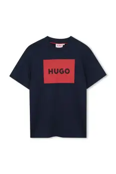 HUGO tricou de bumbac pentru copii imagine