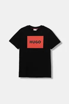 HUGO tricou de bumbac pentru copii imagine