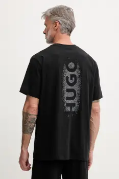 HUGO tricou de pijama pentru barbati, din bumbac SPRAY T-SHIRT imagine
