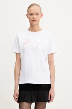 HUGO tricou din bumbac Damacia_5 imagine