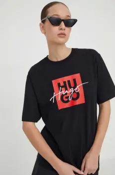 HUGO tricou din bumbac Dashire_3 imagine