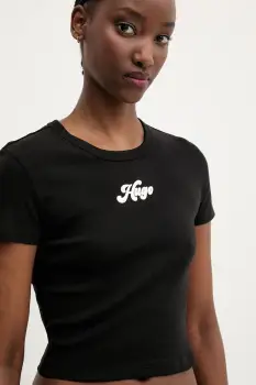 HUGO tricou din bumbac Delanor_2 imagine