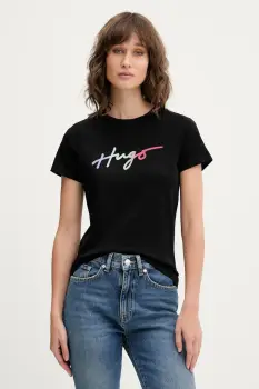 HUGO tricou din bumbac Deloris_3 imagine