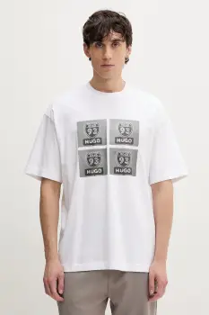 HUGO tricou din bumbac Draxon imagine