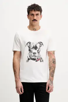 HUGO tricou din bumbac Dubrox imagine