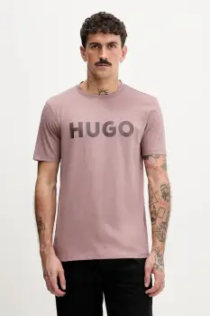 HUGO tricou din bumbac Dulivio imagine