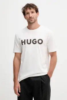 HUGO tricou din bumbac Dulivio_U253 imagine
