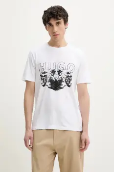 HUGO tricou din bumbac Durro imagine