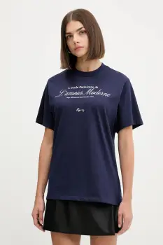 HUGO tricou din bumbac Vintage Tee_16 imagine