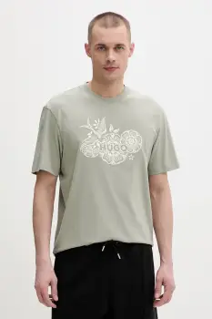 HUGO tricou pentru barbati, din bumbac Dangen imagine