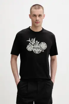 HUGO tricou pentru barbati, din bumbac Dangen imagine