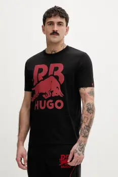 HUGO tricou pentru barbati, din bumbac Dlix_RB imagine