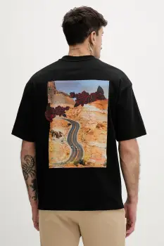 HUGO tricou pentru barbati, din bumbac Domans imagine