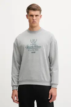 Hummel bluza culoarea gri, cu imprimeu, 229844 imagine