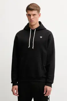 Hummel bluza culoarea negru, cu gluga, uni, 232944 imagine