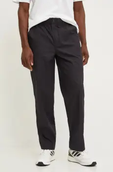 Hummel pantaloni de bumbac culoarea negru, drept, 226042 imagine