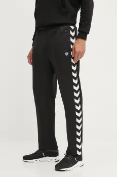 Hummel pantaloni de trening culoarea negru, modelator, 225252 imagine