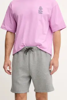 Hummel pantaloni scurti culoarea gri, 227642 imagine