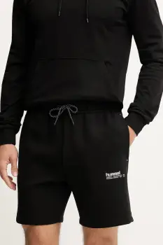 Hummel pantaloni scurti culoarea negru, 227642 imagine