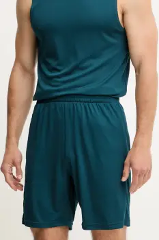 Hummel pantaloni scurti de antrenament Flex Mesh culoarea turcoaz, 219175 imagine