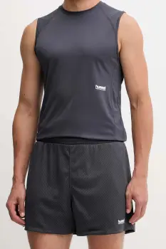 Hummel pantaloni scurti sport culoarea gri, 230359 imagine